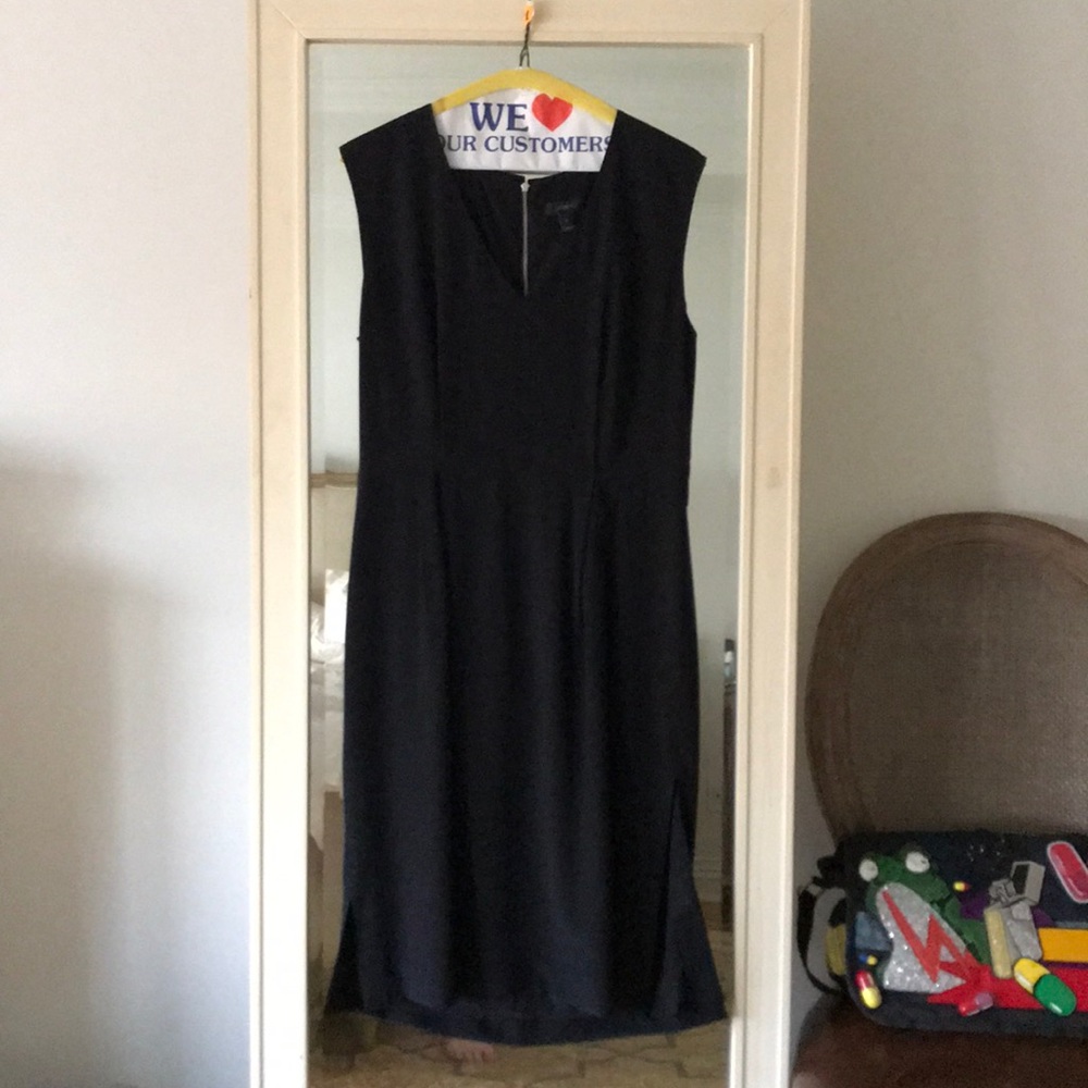 J Crew Black cocktail dress